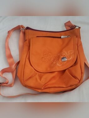 Haiku Orange Crossbody Bag
